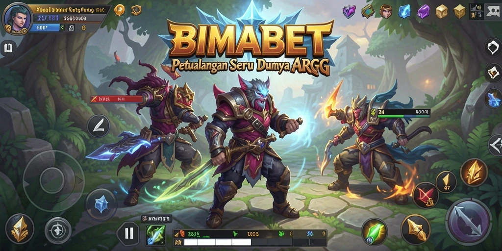 Tangkapan layar gameplay BIMABET menampilkan petualangan seru dalam dunia ARPG.