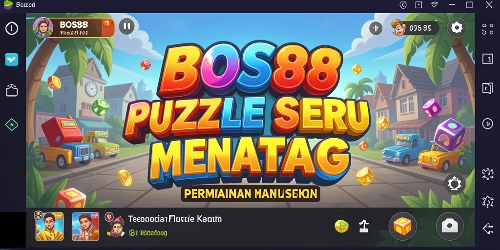 Tampilan gameplay seru di <strong>BOS88</strong> dengan berbagai teka-teki menantang.