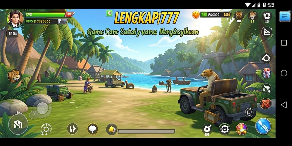 Tampilan gameplay <strong>LENGKAP777</strong> yang mengasyikkan dan penuh warna.