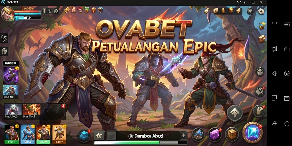 Tampilan gameplay OVABET yang seru dan menantang.