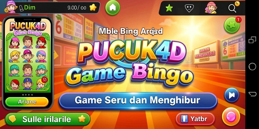 Screenshot dari gameplay seru PUCUK4D yang menampilkan momen Bingo.