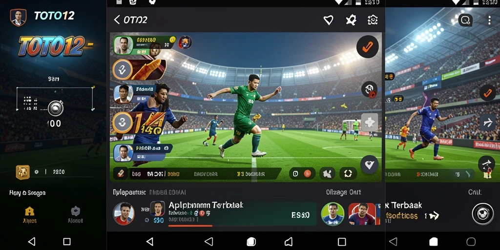 Tampilan utama gameplay TOTO12 yang menawarkan berbagai jenis taruhan sports.
